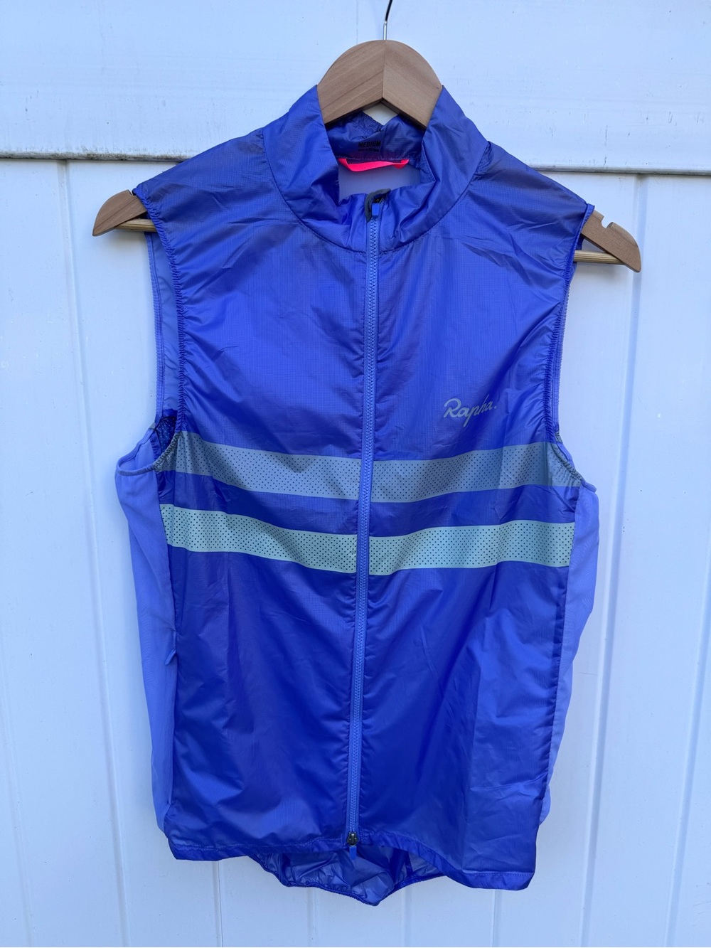 Rapha Purple Reflective Cycling Vest